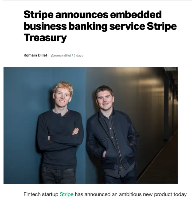 The top of the article as first published by TechCrunch
